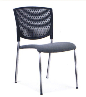 多功能椅(麻绒)CH038C1椅架电镀